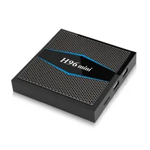 New H96mini Android 7.1 TV Box Amlogic S905W Quad Core 2GB 16GB WiFi BT 4.0 2.4G/5G Media Player Set-top Box PK X96