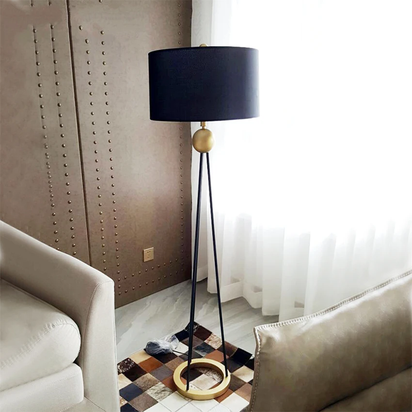 

Nordic Retro Lofe LED Floor Lamps Modern Bedroom Living Room Standing Lamp Hotel Decor Floor Light Fixtures Luminaire Lighting