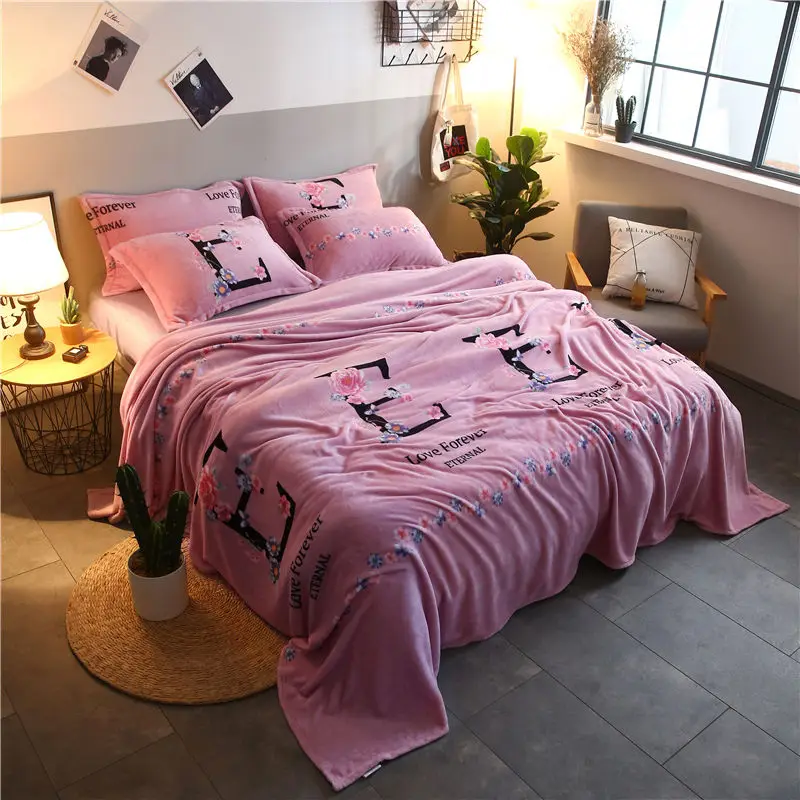 Полосатое супер мягкое зимнее фланелевое одеяло 6 размеров, роскошное высокоплотное одеяло для дивана, кровати для путешествий, домашний текстиль для взрослых - Цвет: Design 13