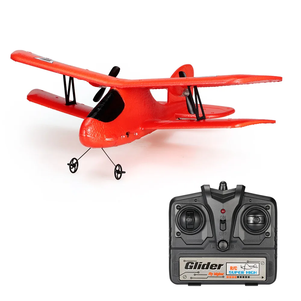 

Flybear FX-808 2.4G 2CH Remote Control Glider 300mm Wingspan EPP Micro Indoor RC Airplane RTF Remote Control Aircraft Dron