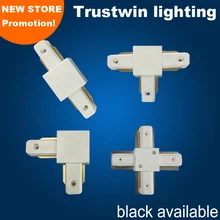 2 шт. I L T крестообразный светодиодный светильник Точечный светильник Соединительный рельсовый соединитель Адаптер track linker