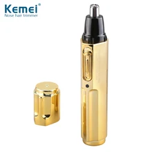 Kemei KM-6616 модный электрический триммер для бритья носа для ухода за лицом для бритья Триммер для носа тример для мужчин и женщин