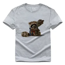 guardians_of_the_galaxy Galaxy convoy Pure cotton Round collar Men’s short sleeve T-shirt 003