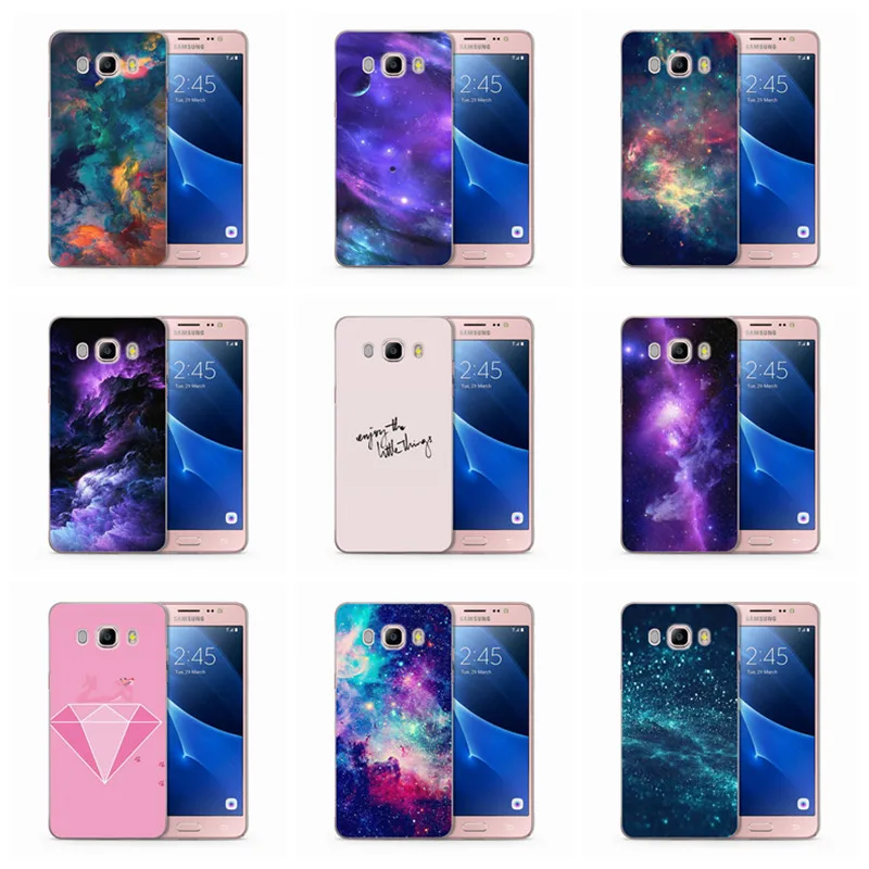 Case For Samsung Galaxy A3 A5 2016 2015 2017 prime J1 J3 J5 J7 TPU Colorful Froral Soft Painted Design Shell Cover Fundas N131 |
