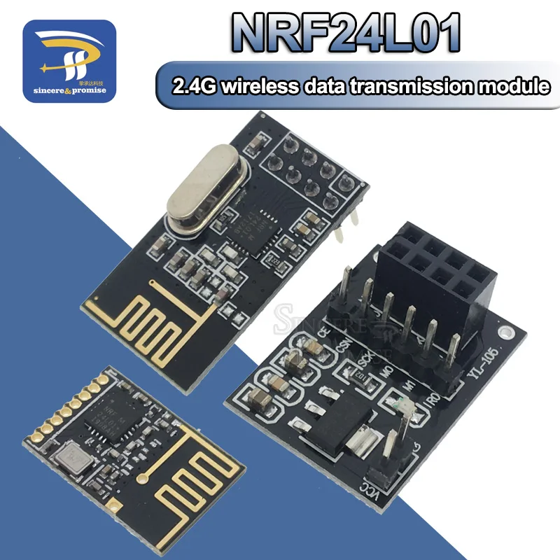 NRF24L01+ модуль беспроводной передачи данных 2,4G/NRF24L01 обновленная версия 2 Мбит/с NRF24L01 гнездо адаптера плата