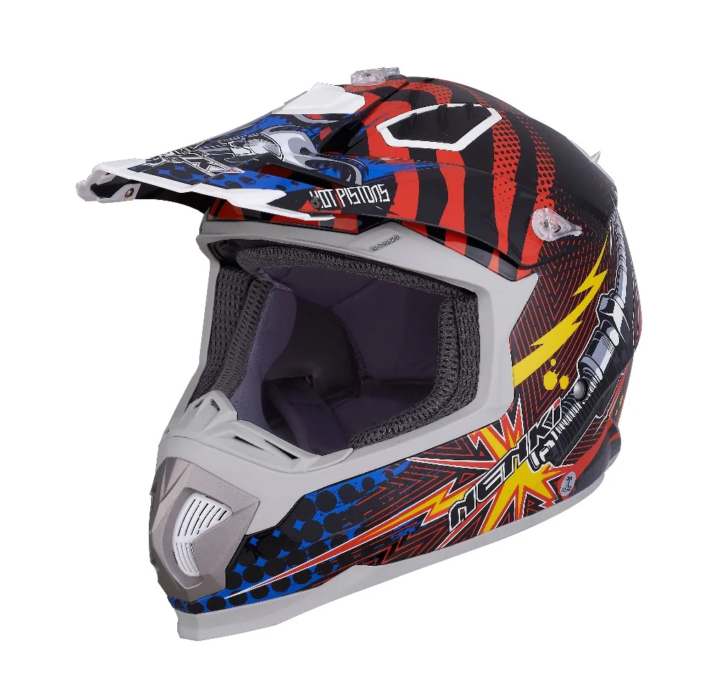 NENKI Helmet Mens Motorcycle Helmets Motocross Racing Helmet Off Road