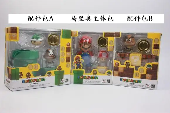 Комикс клуб в наличии DT Сборная модель S.H. Фигурарт Super Mario|super mario|assembly modelmario super |