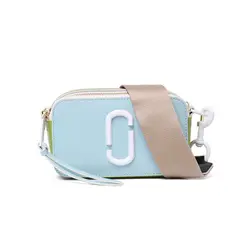 Модная брендовая дизайнерская сумка для камеры модная Лоскутная Женская сумка через плечо женские Контрастные кожаные сумки маленькие