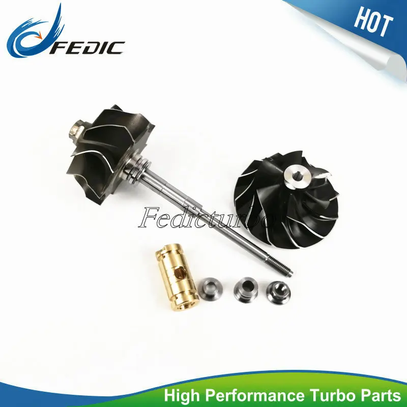 

Turbocharger shaft and wheel GT2256V 709838 709837 turbo rotor assembly for Mercedes E270 M270 CDI 120Kw 125Kw OM612 1999-2002