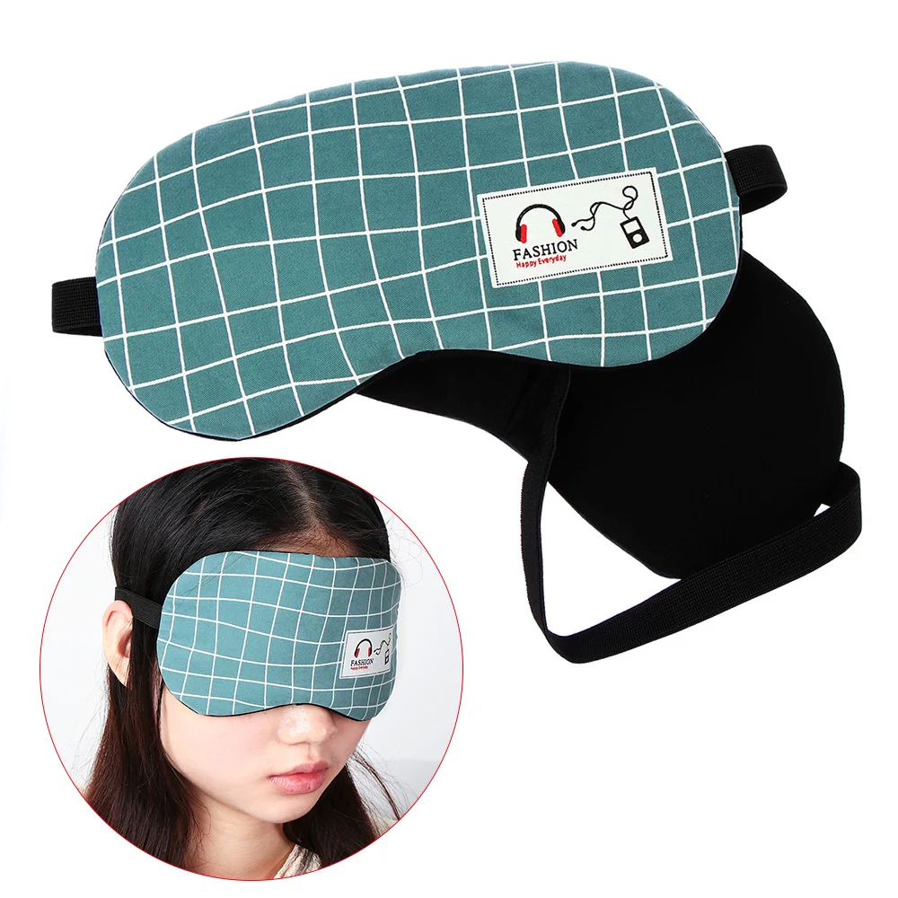 

7 Styles Eye Mask Eyepatch Soft Eye Sleep Mask Striped Style Creative Relaxing Sleep Band Aid Blindfold Travel Sleeping Mask
