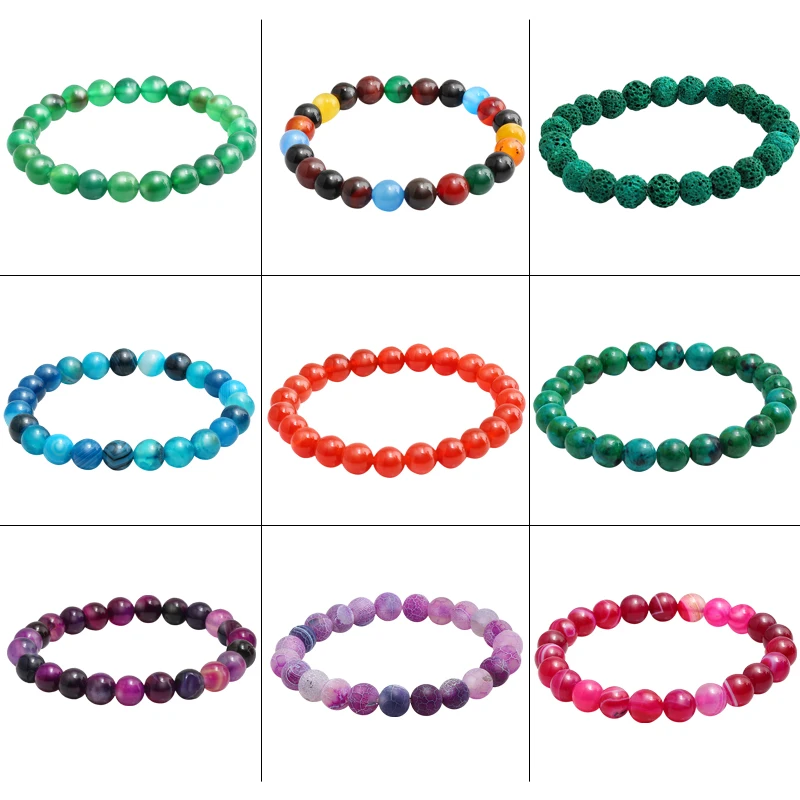 Мода красочные Агаты вулканическая лава камень фиолетовый выветрился Purecolor