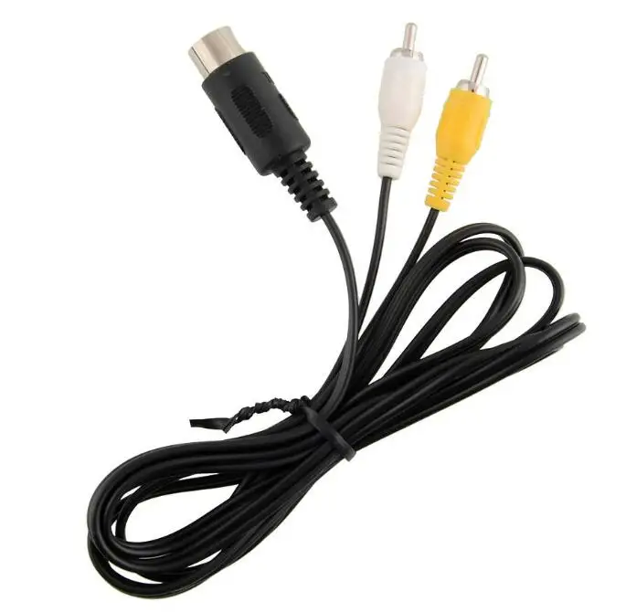 Replacement For Sega Genesis 1 AV Cable Audio Video AV Cable Cord 6ft
