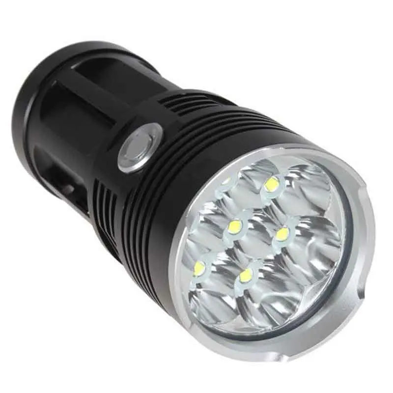 

Super Bright LED Flashlamp 5000 Lumen 7 x XM-L T6 LED Flashlight Tactical Lantern Self Defense Torch For Camping Hunting Explore