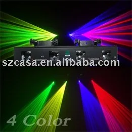 

NEW 360MW 4 Lens RGVY Laser DMX DJ Disco Club Party Lighting Lights