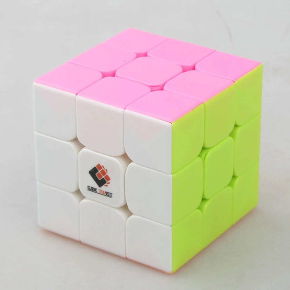 Cube Twist Heibao Профессиональный дизайн 3x3 волшебный куб пазл игрушки для сложных-красочные