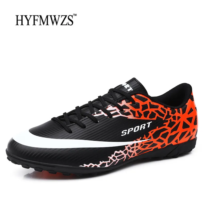 العشب hyfmwzs chaussure superfly بنين لكرة القدم أحذية الرجال عدم الانزلاق أطفال تنفس المرابط كرة القدم krasovki