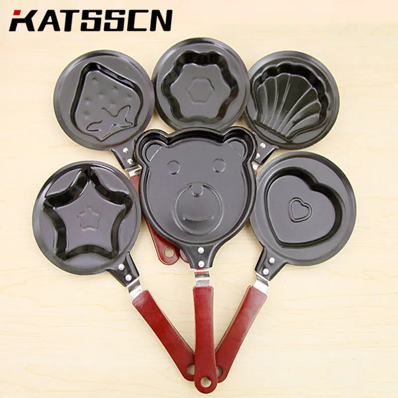 

Cute Cartoon Omelette Pan Kitchenware Creative Mini Multiple Model Non-stick Omelette Pan Warm Breakfast Omelette Mould 210