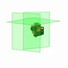 Leter 3D зеленый лазерный уровень самонивелирующийся 360 горизонтальный и 360 вертикальный крест