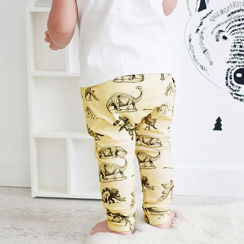 Children Foreign Trade Children's Pants Dinosaurs Animals Leisure