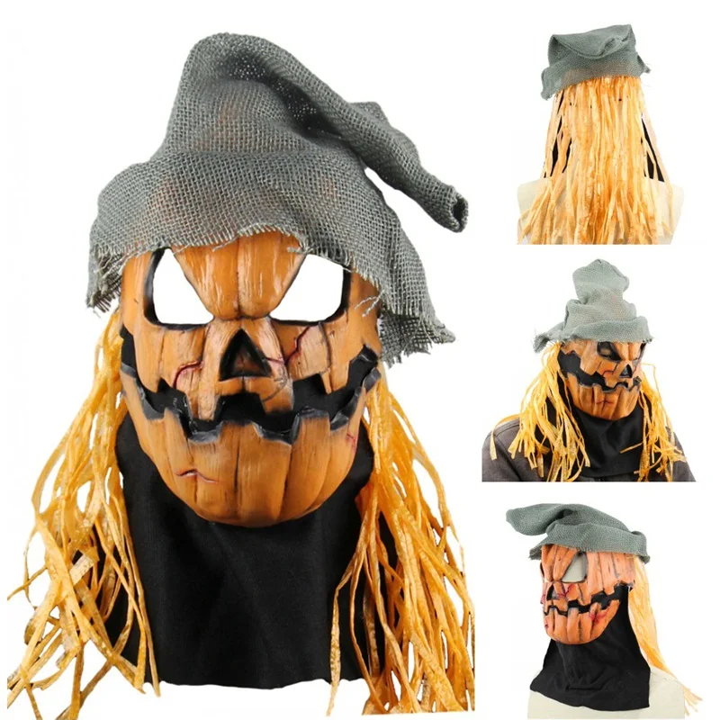 Ужасная маска клоуна на Хэллоуин, ужасный страшный маска для взрослых мужчин, латексная маска клоуна с красными волосами на Хэллоуин, злой убийца, маска демона клоуна