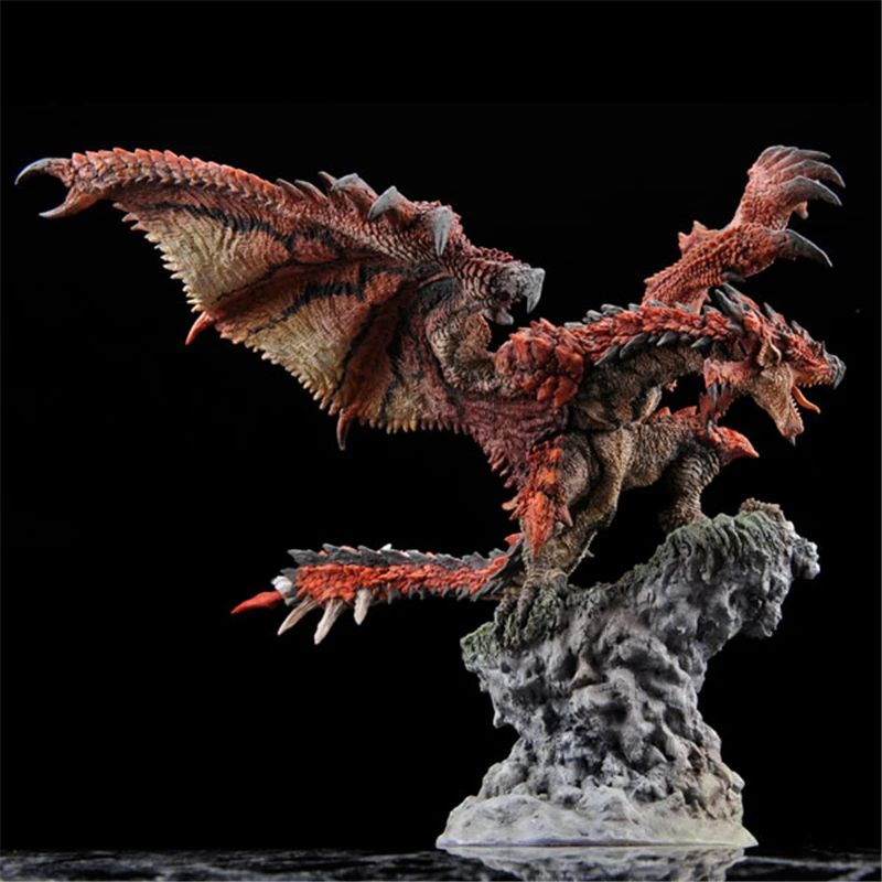 Rathalos Monster Hunter, рисунок мира, Roc, Летающий в небо, японское аниме, Rathalos, крылья, ПВХ модели, горячий дракон, экшн