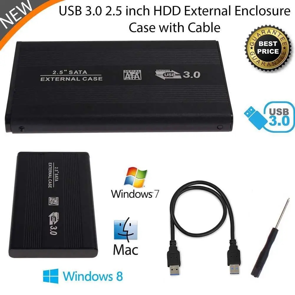 High Quality Brand New External HDD SSD 2.5inch USB 3.0