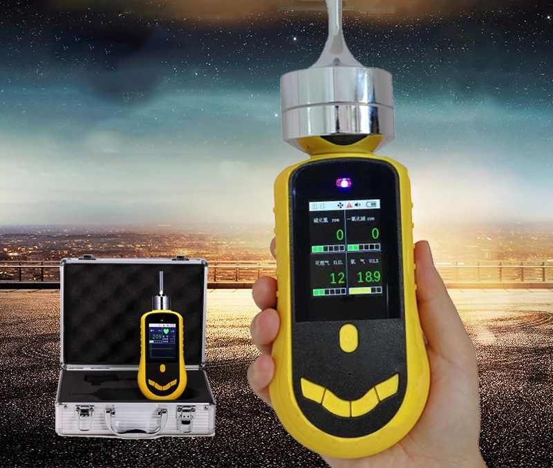 Pump suction type Portable NOX/nitric oxide/nitrogen oxides gas