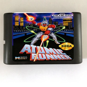 

Atomic Runner Game Cartridge Newest 16 bit Game Card For Sega Mega Drive / Genesis System