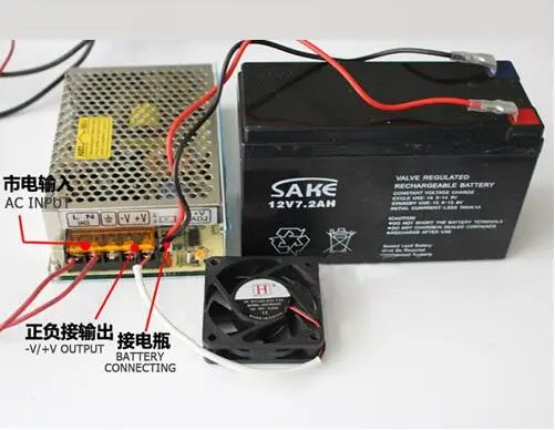 SC-120W-12 120 Вт 12 В Универсальный AC функция ИБП монитор импульсный источник питания вход 110/220 В зарядное устройство выход 13.8 В