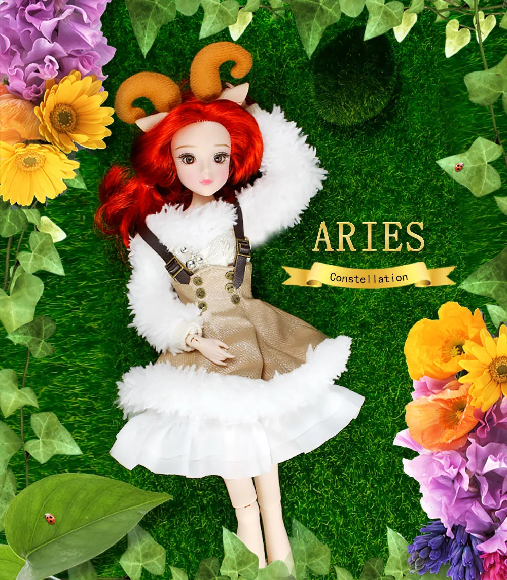 DBS bjd MMGirl 12 созвездий Овен кукла набор игрушек подарки для девочек|set toys|set ofset gift |