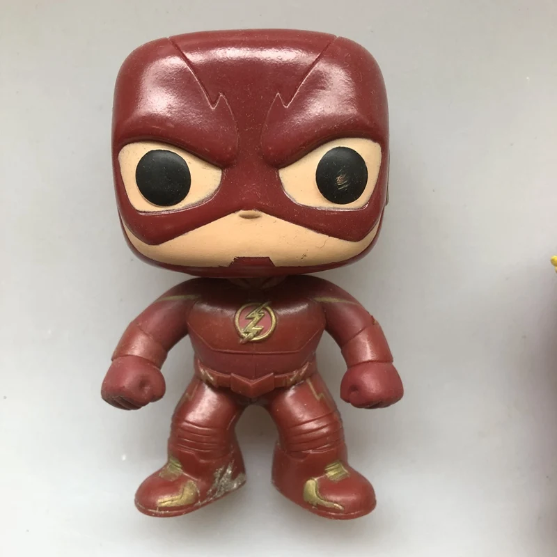 Funko pop Secondhand DC Comics: серый черный флэш, обратный флэш зум винил Фигурка Коллекционная модель свободная игрушка - Цвет: Черный