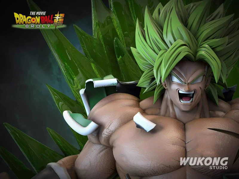 Dragon Ball Super Banpresto Broly Broli Gogeta Goku 45 см статуя из смолы фигурка сцена Модель Коллекция игрушек