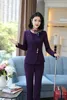OL Styles Formal Uniform Designs Women Business Suits With Pants and Tops Ladies Office Work Wear Blazers Professional Pantsuits 2