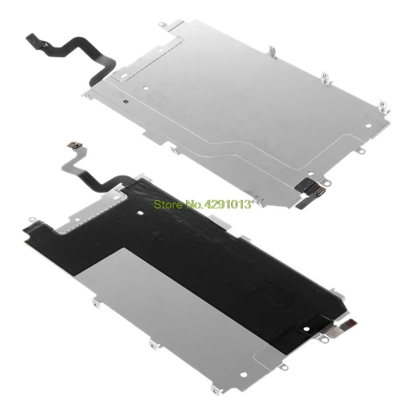 Expand Flex Cable LCD Screen Back Metal Plate Shield Home Button Replacement for Apple iPhone 6 4.7" Drop Shipping Support