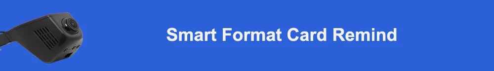 Smart Format Card Remind