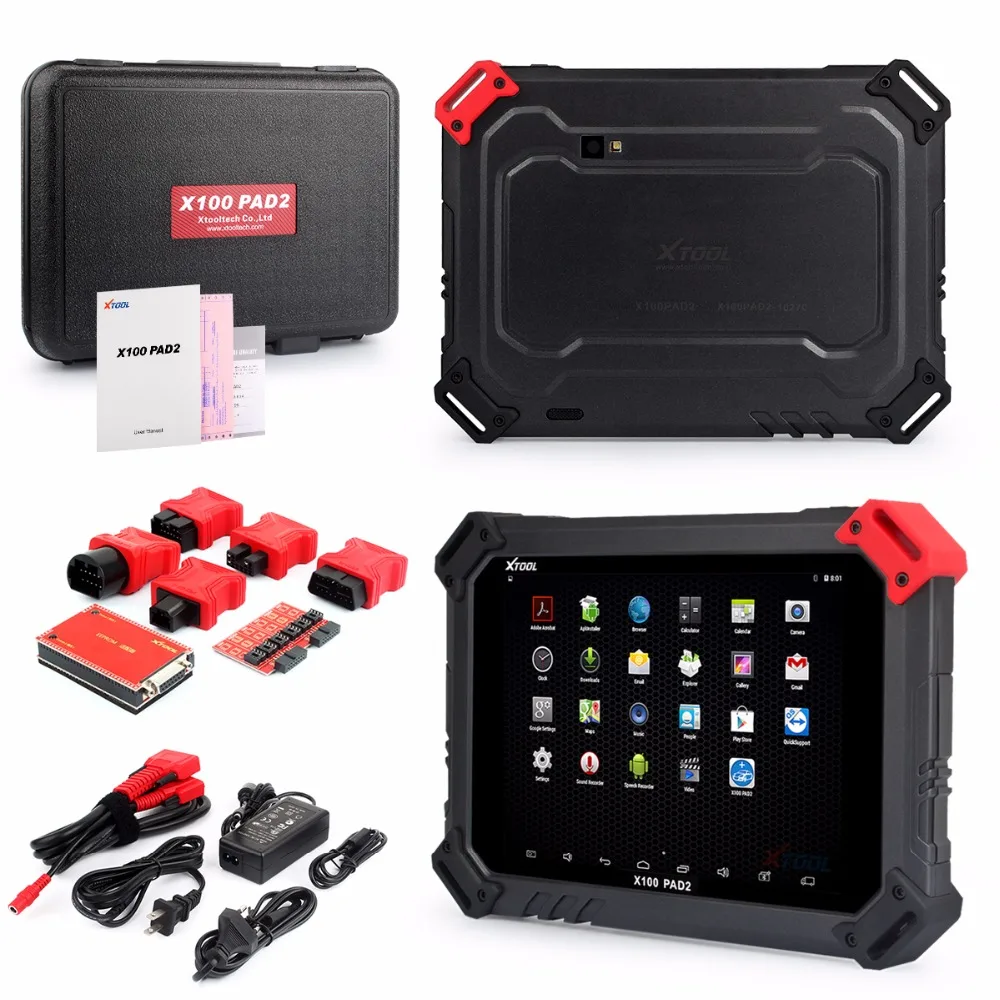 Сканер XTOOL X 100 X100 PAD 2 PAD2 программатор ключей с Wi Fi сканер OBDii обновленная версия