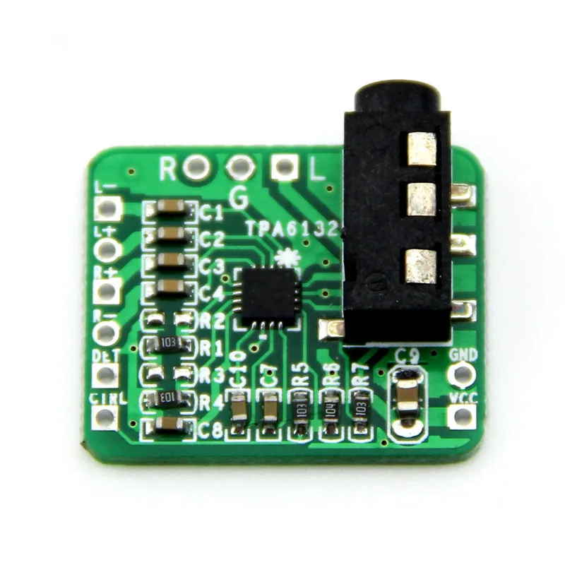 

TPA6132 Difference Balanced Single Port Output Amplifier Board I Headphone Amp HIFI 2.3 ~ 5.5V