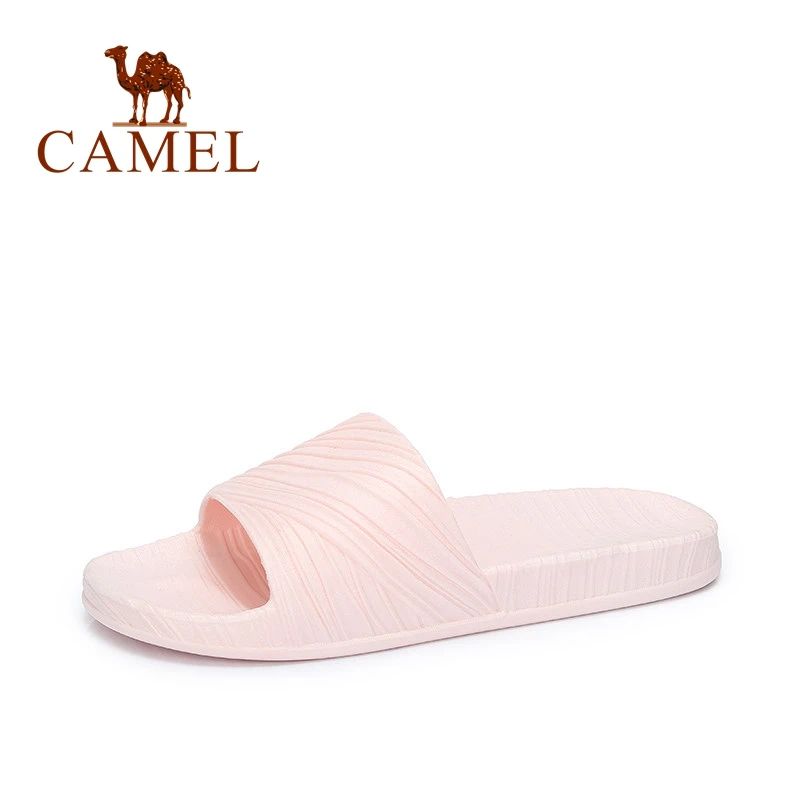 CAMEL/новые женские модные простые повседневные домашние тапочки из ПВХ мягкие