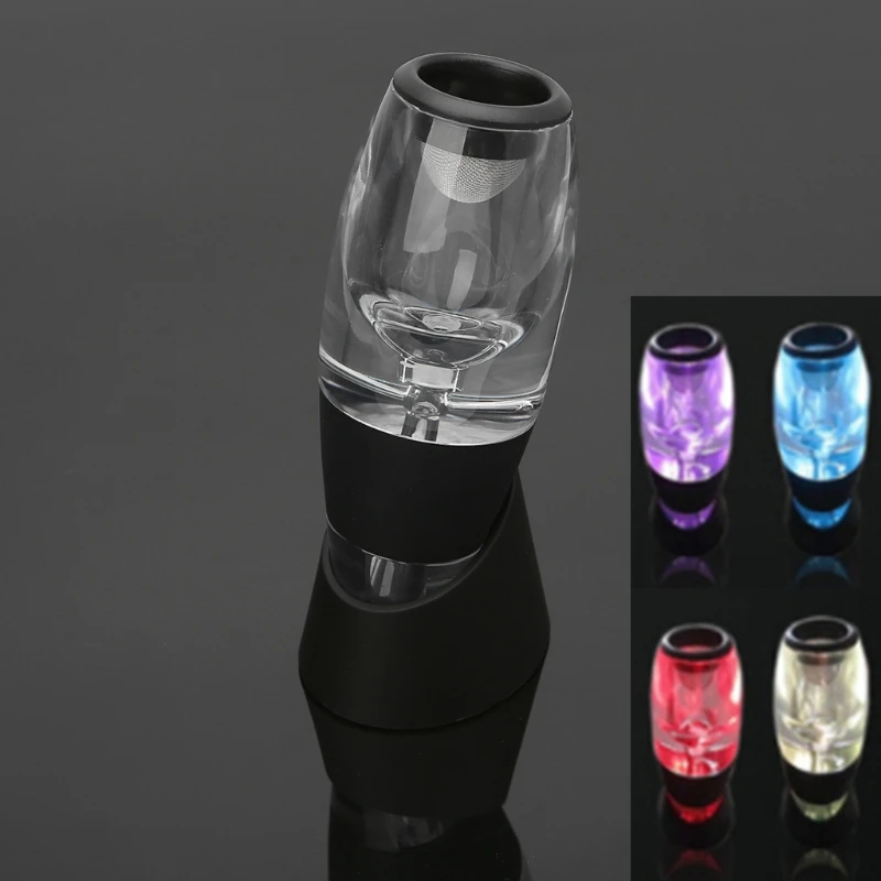 Kopen VFGTERTE Quick Magic Decanter LED Licht Rode Wijn Beluchter Filter Stand Home Keuken Bar Essenti euml;le Apparatuur Set
