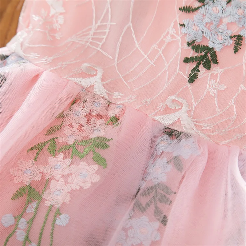 verão meninas flor vestido de princesa crianças