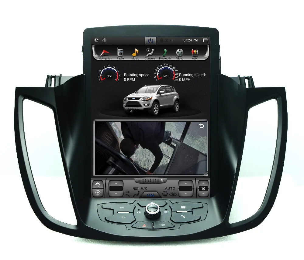 Автомобильное радио с вертикальным экраном CHOGATH 10 4 дюйма Android 7 0 GPS мультимедиа