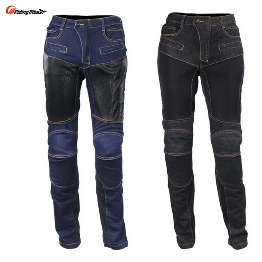 

Free shipping 1pcs Cool Cycling Motorcycle Pants Women Men's Motorbike New Motorcycle Denim Trousers