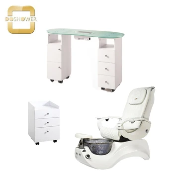 

Doshower foot massage sofa chair with massage bathtub of power supply for pedicure chairs