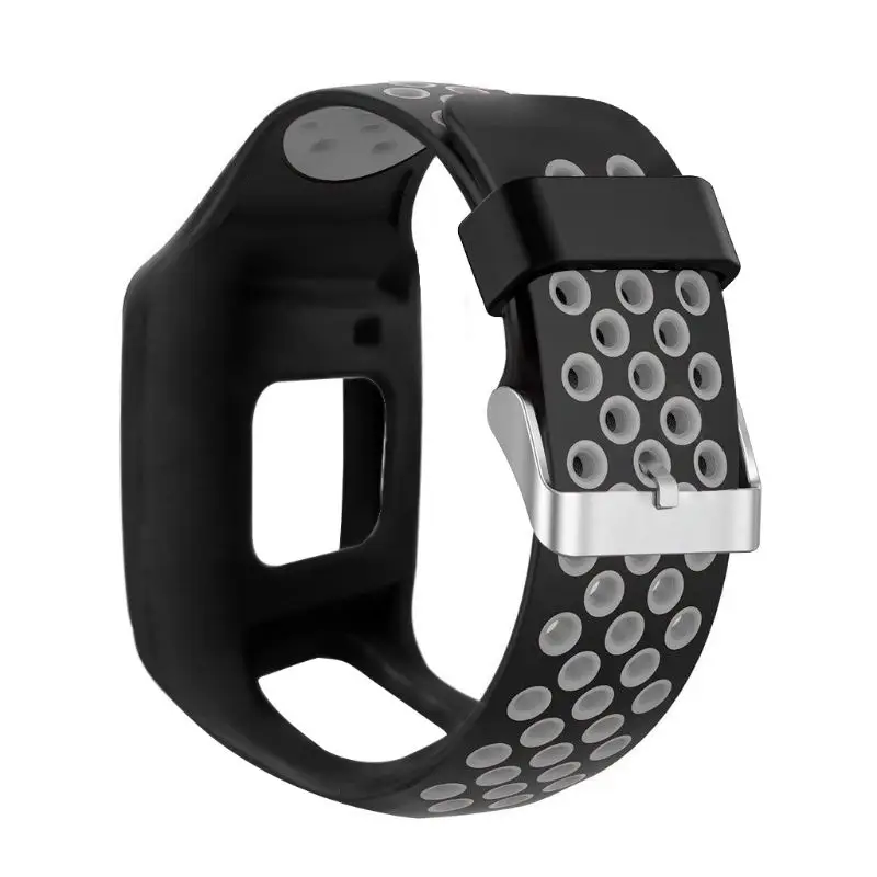 Мягкий силиконовый ремешок для часов Браслет замена для TomTom 1 Мульти-Спорт gps HRM CSS AM Cardio Runner часы