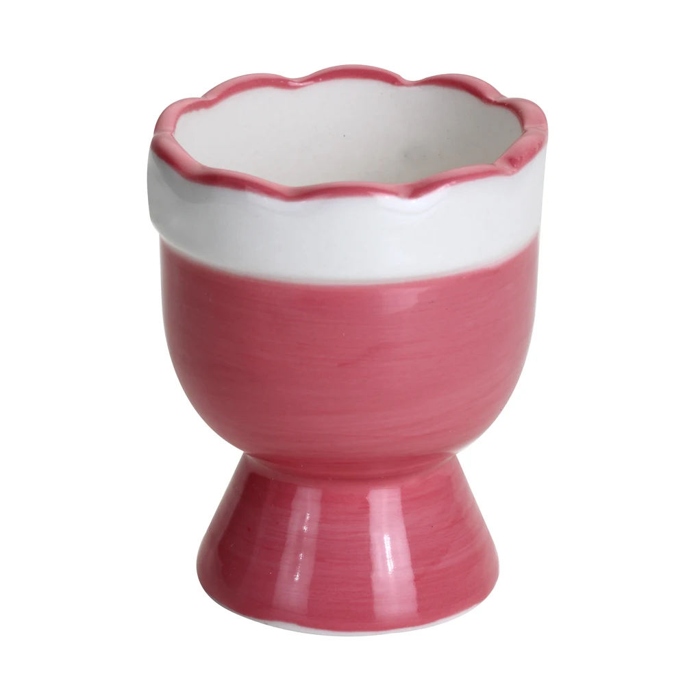 2pcs/Lot Ceramic Egg Holder Cups,Egg Cup Set