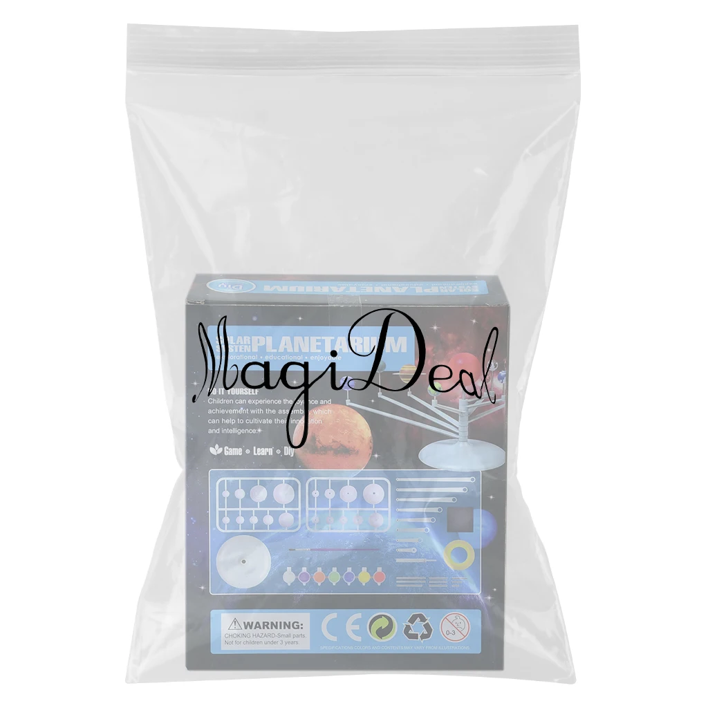 Kids DIY Solar System Planets Model Toy Science Planetarium Preschool Educational Toy