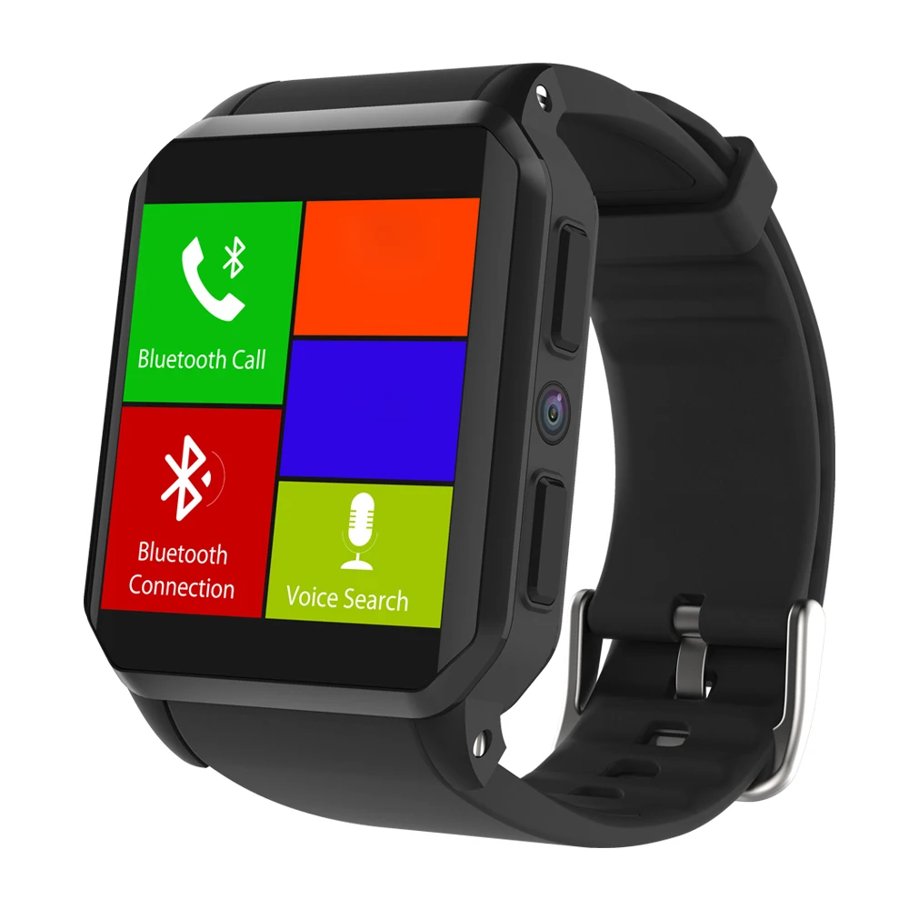 KingWear KW06 Smartwatch 3g Android 5,1 MTK6580 8 Гб rom монитор сердечного ритма IP68 Водонепроницаемый Сидячий напоминание Удаленная камера