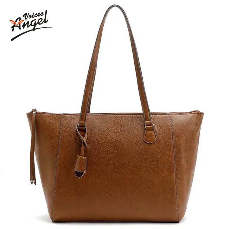 Luxury Bag Women Designer Handbags High Quality Women Famous Brand Fashion Leather Handbags Brown 2016 Messenger Bags Large Size