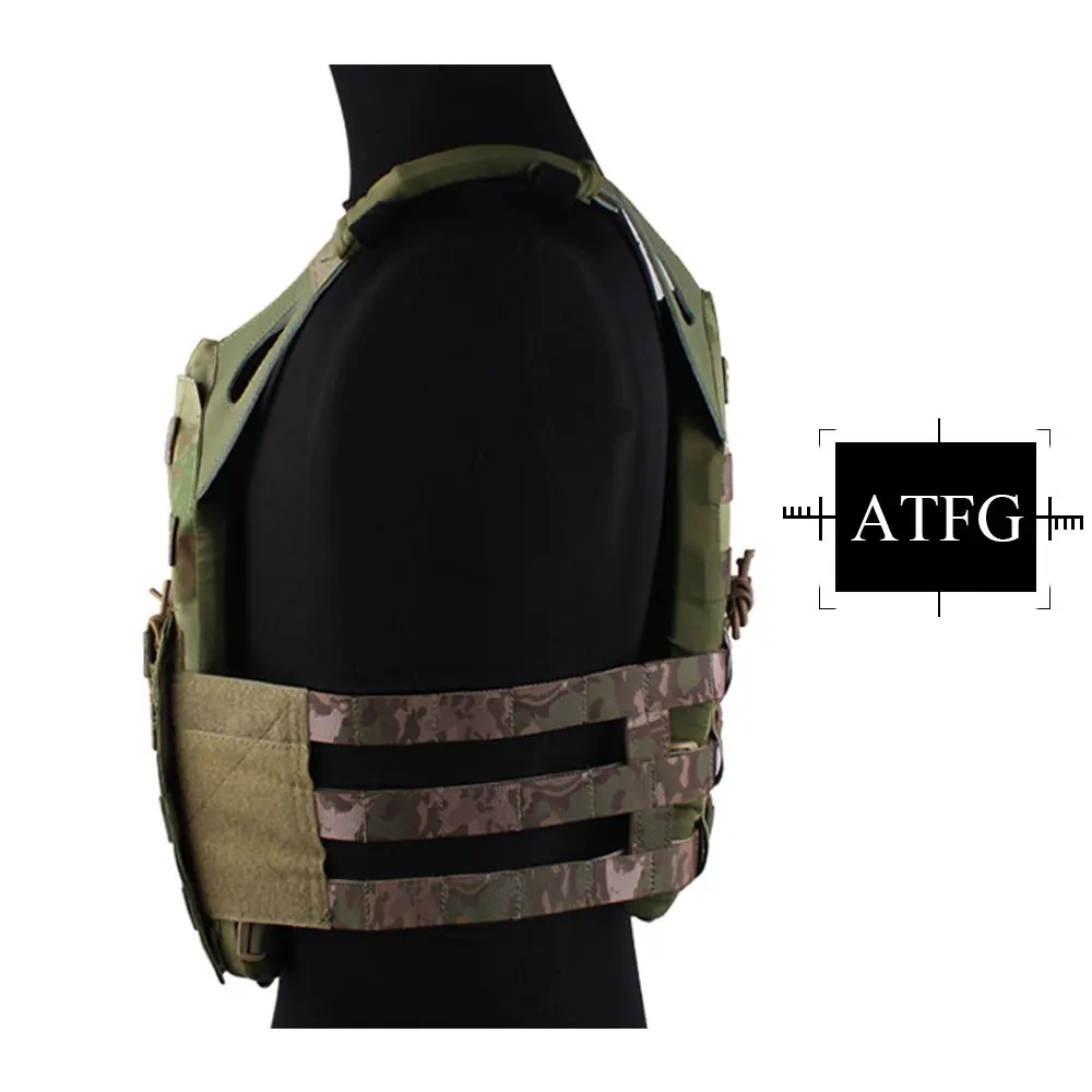 Emersongear Тактический Жилет Molle СКП жилет airosft Пейнтбол Молл жилет с груди защитная пластина Перевозчик Мультикам EM7344