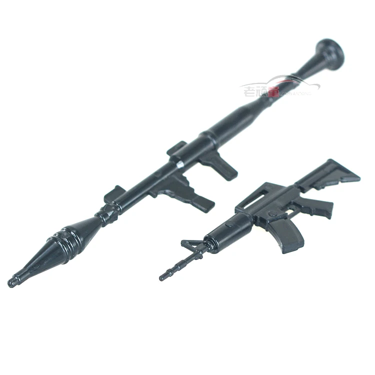 

1/10 simulation of climbing car decoration mortar launchers simulation M4A1 high quality rig 20009B free shipping